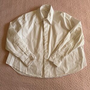 H&M White Button Down Shirt
